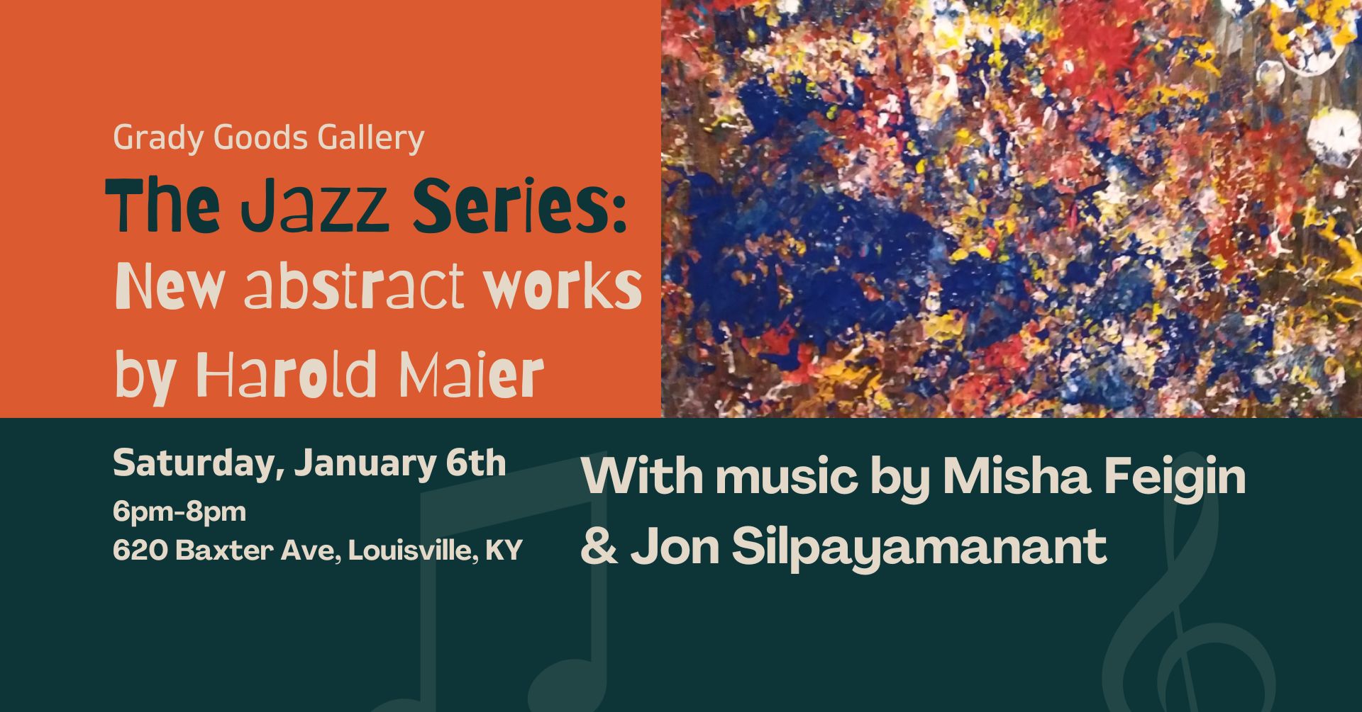 Grady Goods Gallery The Jazz Series Misha Feigin & Jon Silpayamanant Jon Silpayamanant